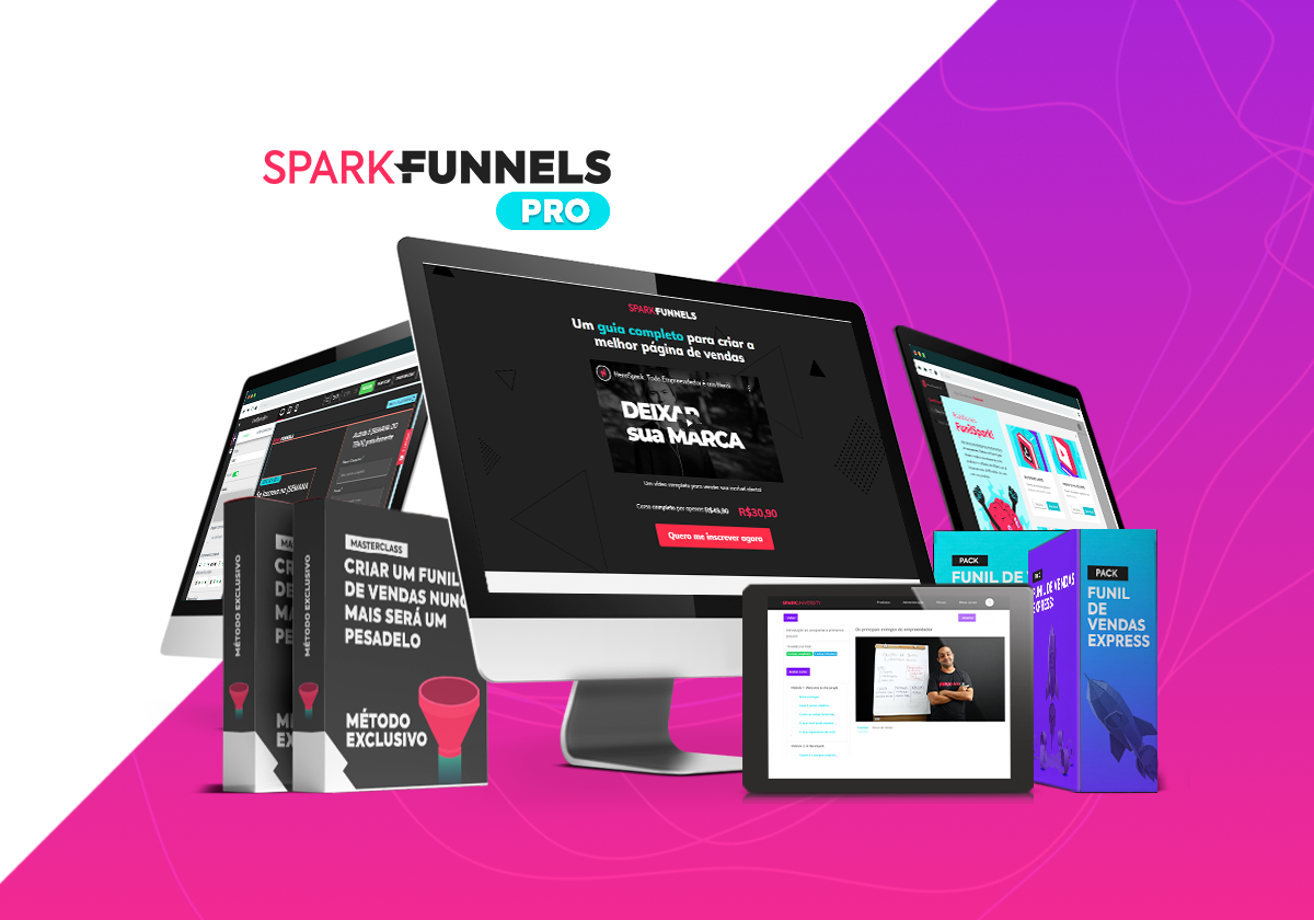 Como construir um funil de vendas lucrativo usando o SparkFunnels PRO
