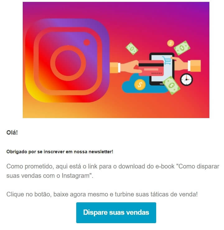 Exemplo de Email Marketing de Boas Vindas UOL