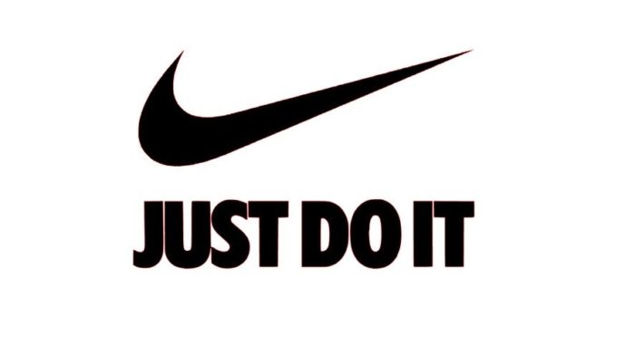 Imagem da Nike com a famosa frase Just do It
