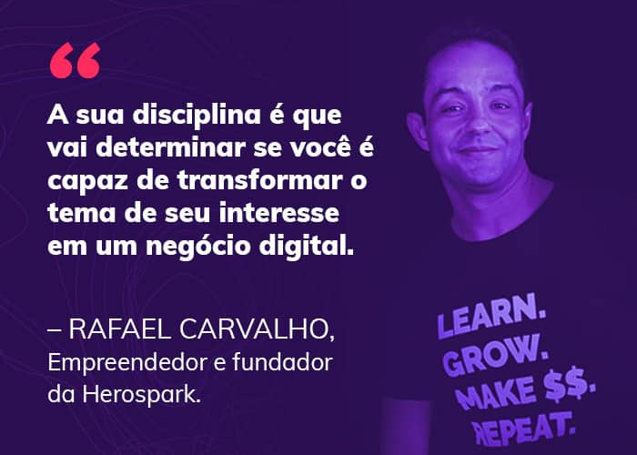 FRASE DE MARKETNG DIGITAL RAFAEL CARVALHO