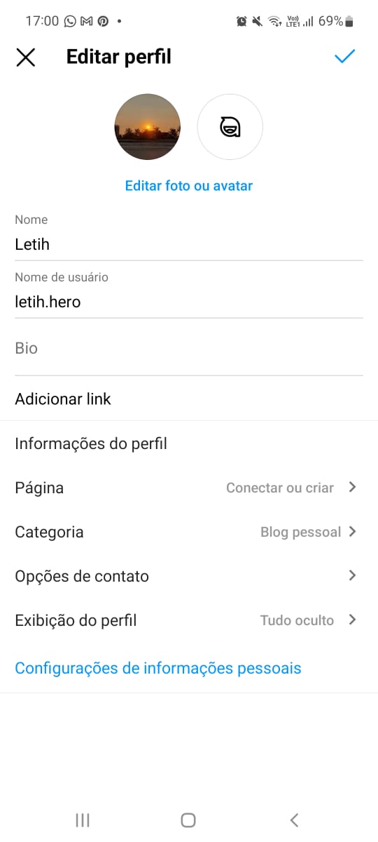 Como Adicionar um Link do WhatsApp na Bio do Instagram