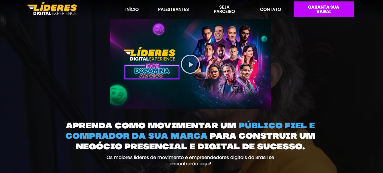 Landing Page Evento Exemplos E Como Fazer Gr Tis Herospark Blog