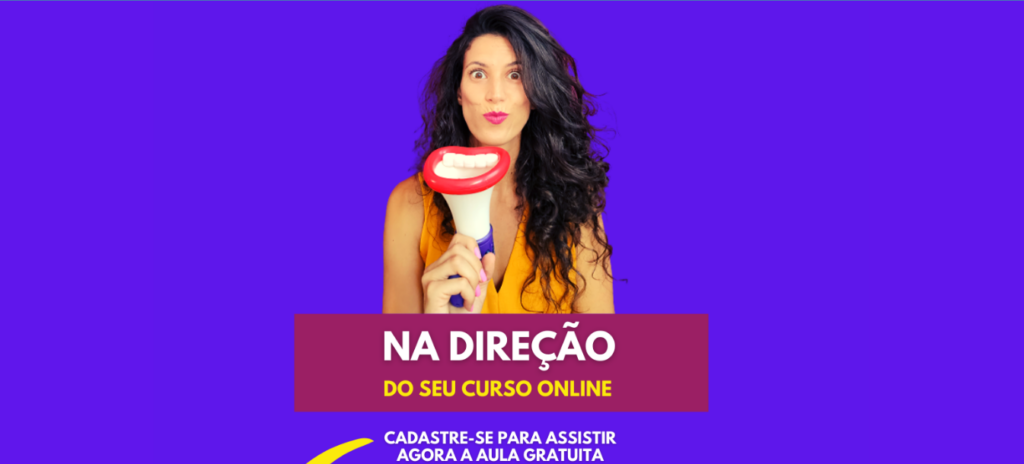 landing page na direção