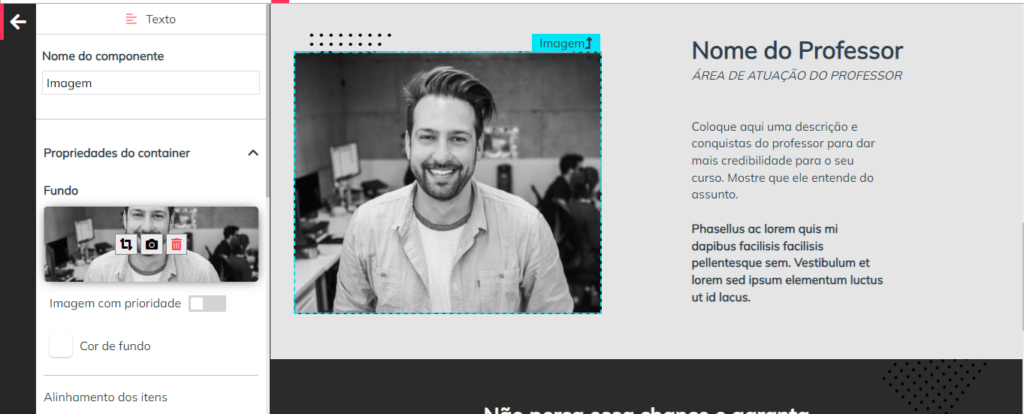 Imagens para landing page: como inserir