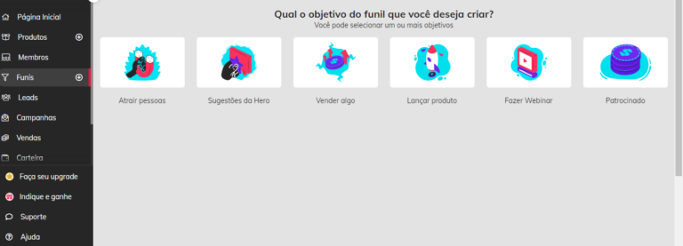 passo a passo para criar site one page na herospark