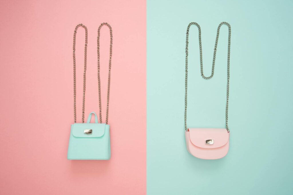 Frases de propaganda de bolsas femininas