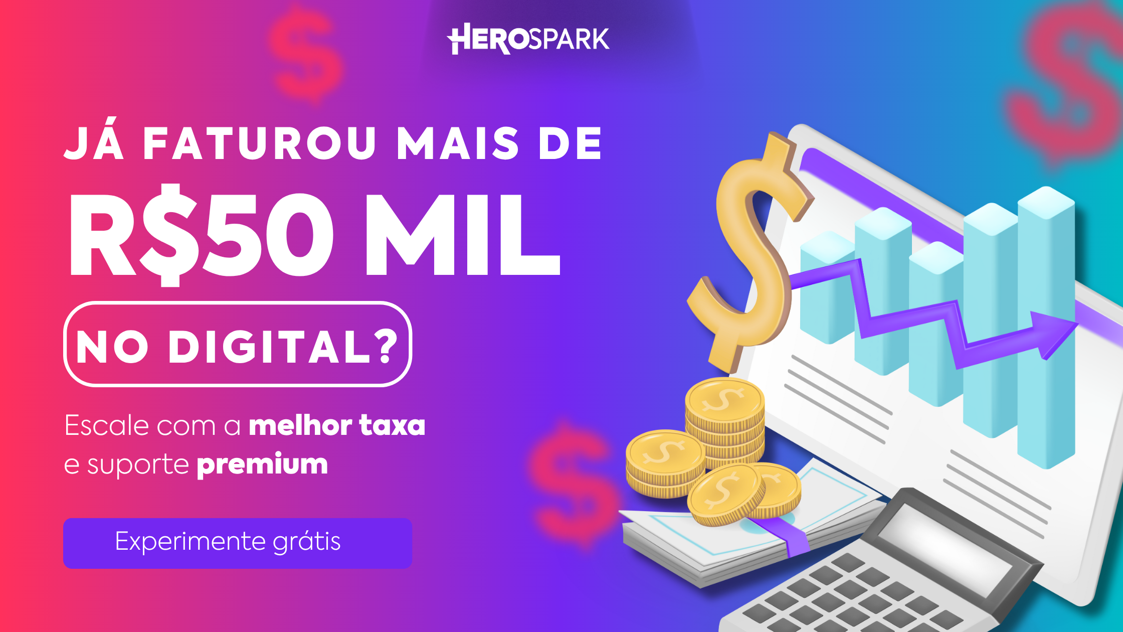 Melhor taxa do mercado